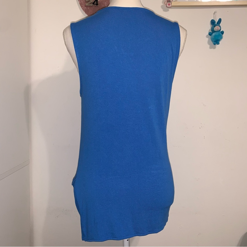 Ann Taylor | Blue Sleeveless Top - Picture 5 of 5